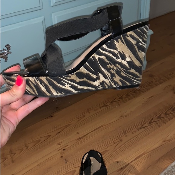 Cheetah print scrappy wedges - Picture 2 of 2